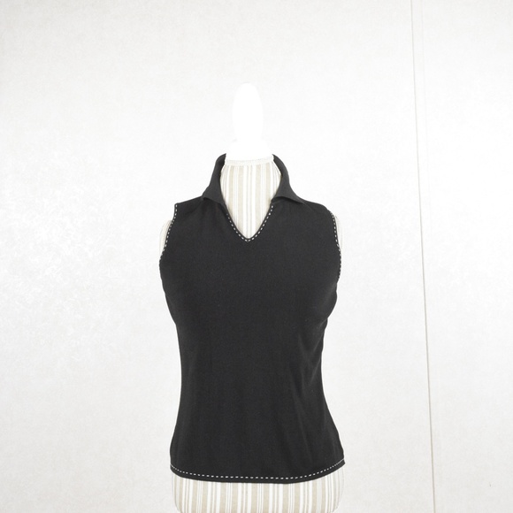 END OF YEAR SALE -Parisian Signature Black Work/ Play Top (Small) - Picture 2 of 7